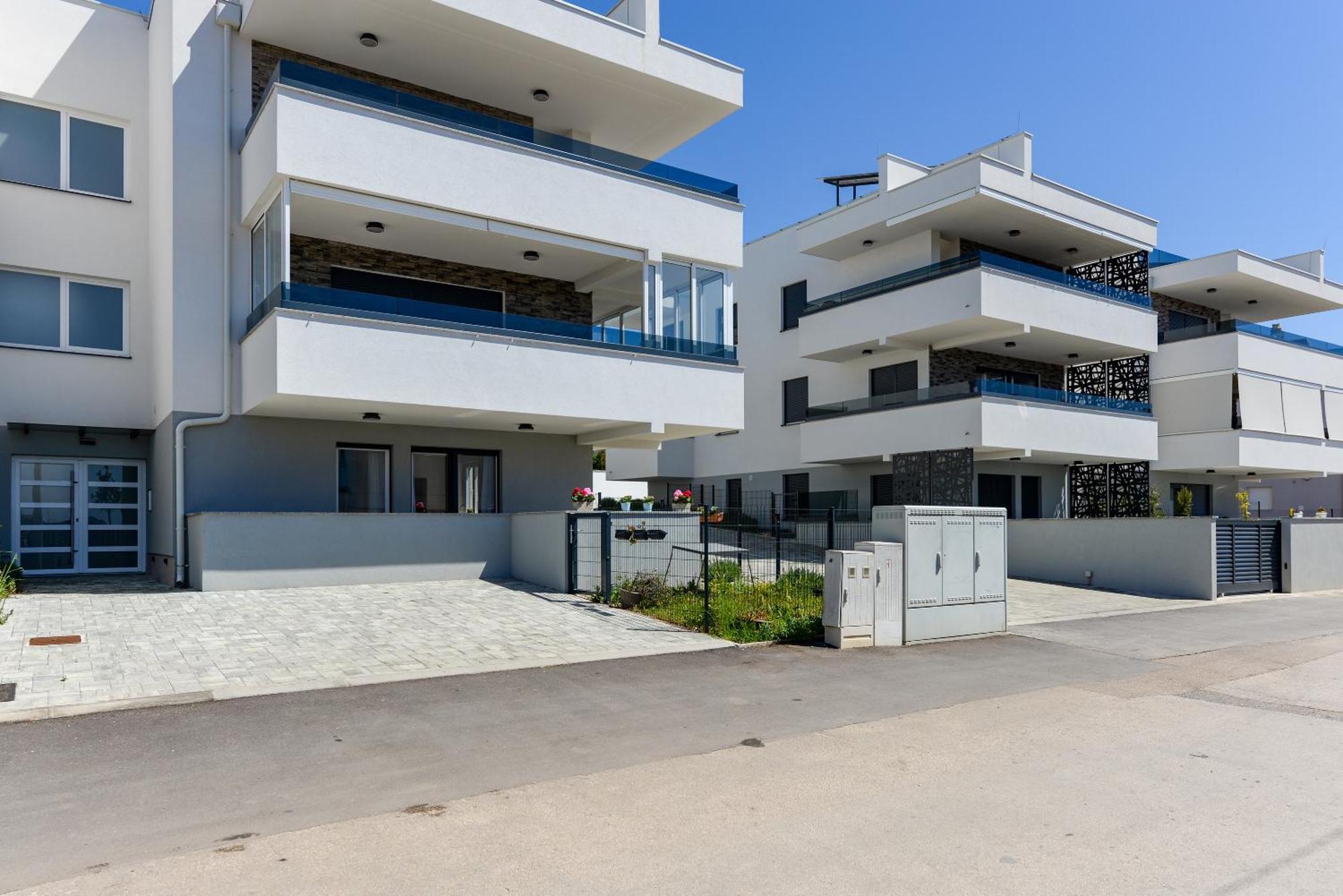 Moderan kondominij + terasa Zadar Bagian luar foto